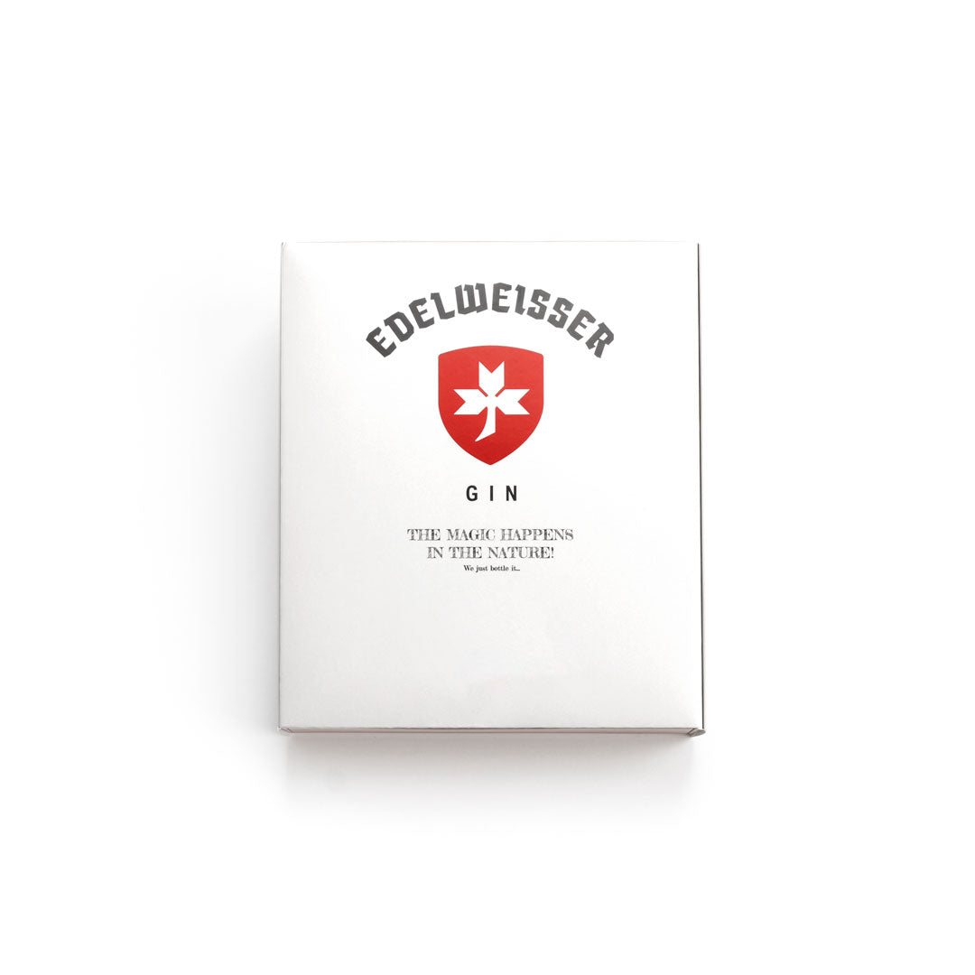 Edelweisser Herbal Gin Gift Box - Indigo