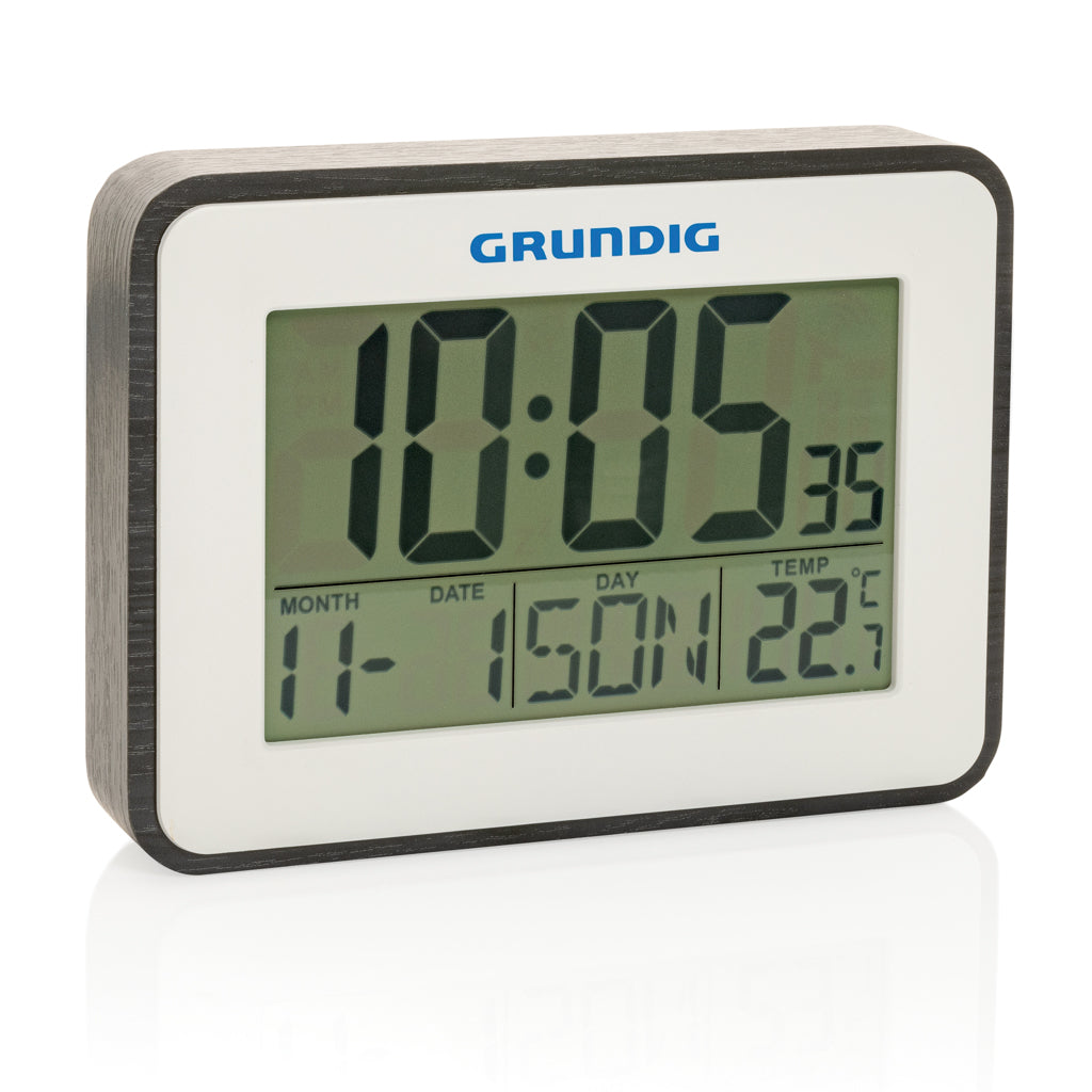 Grundig weatherstation alarm and calendar - Indigo