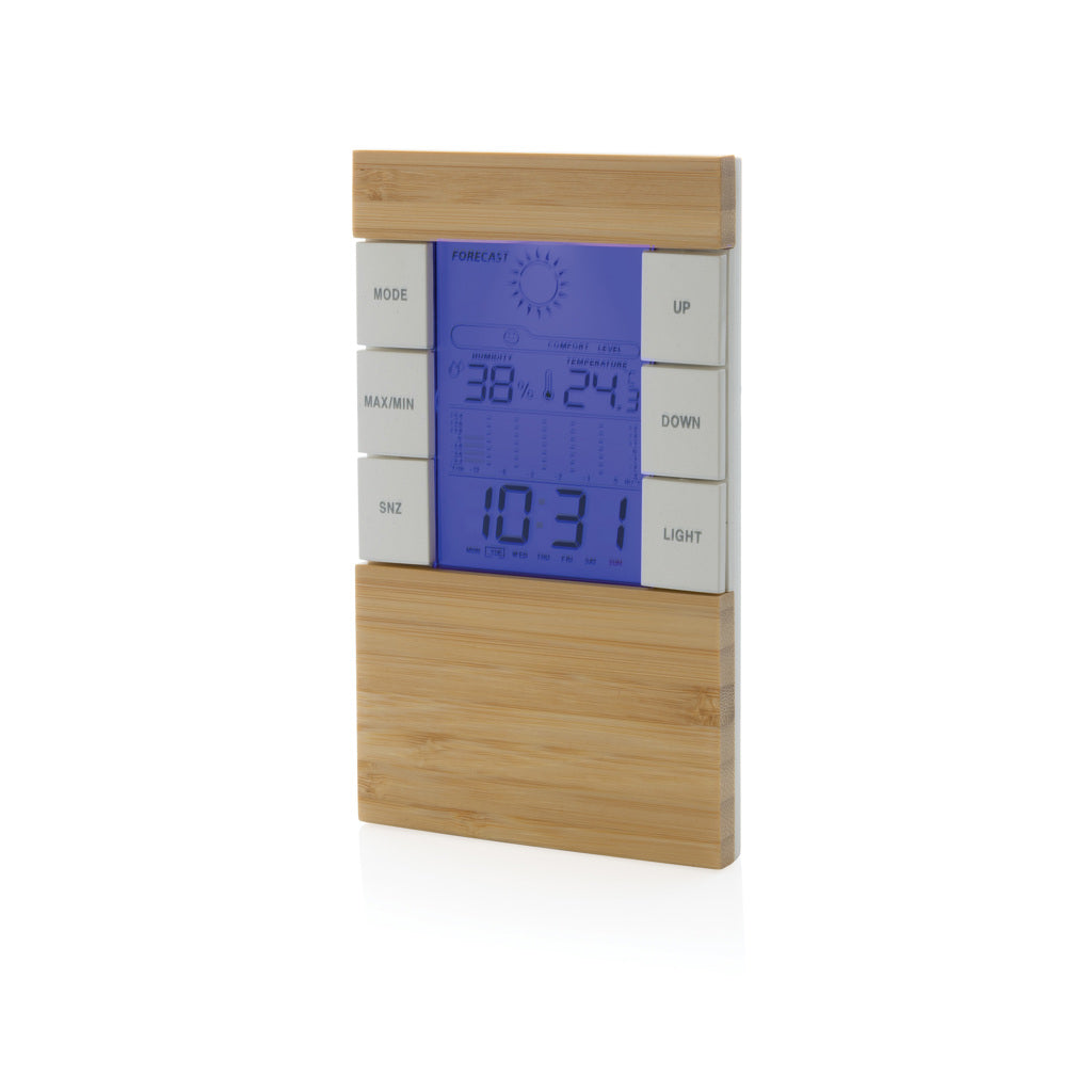 Utah RCS rplastic and bamboo weather station - Indigo