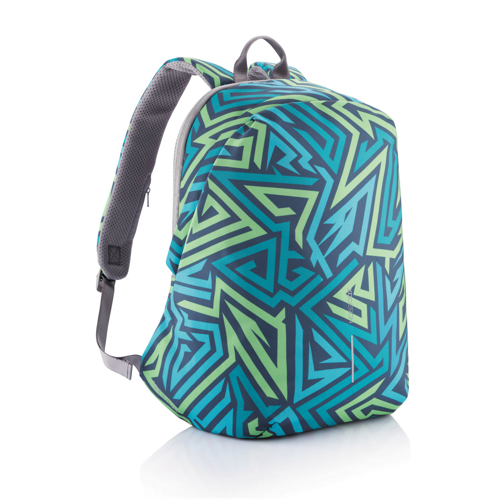Bobby Soft "Art", anti-theft backpack - Indigo