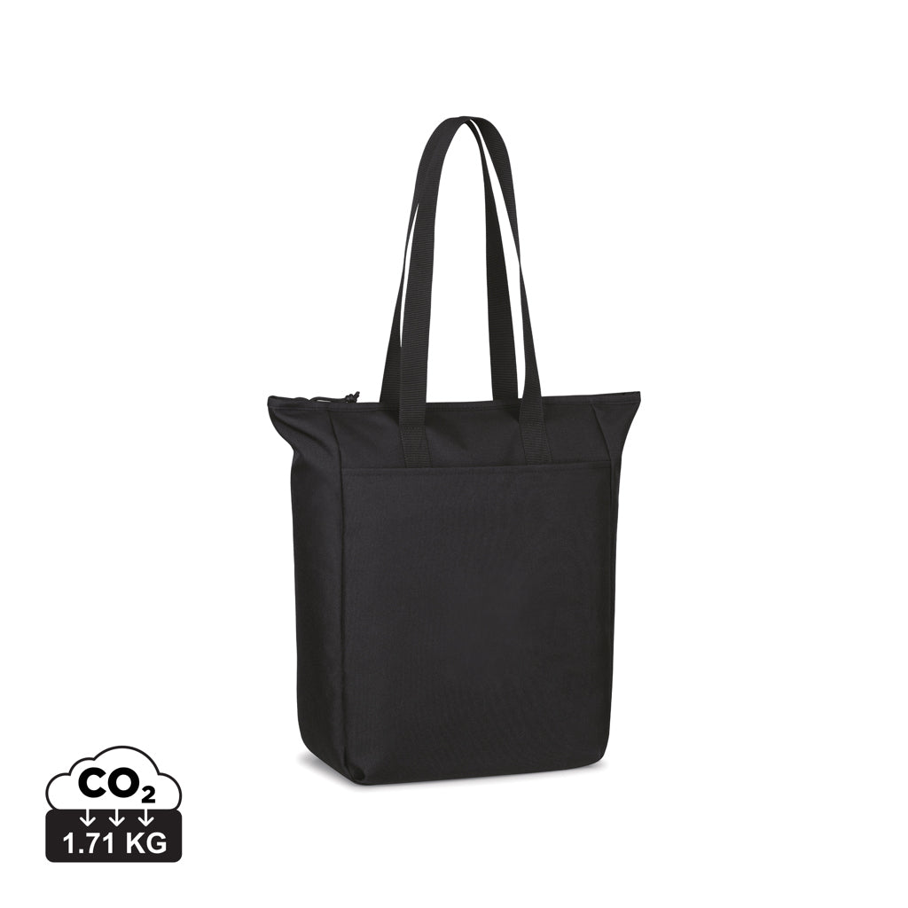 Renew AWARE™ rPET Zippered Tote - Black