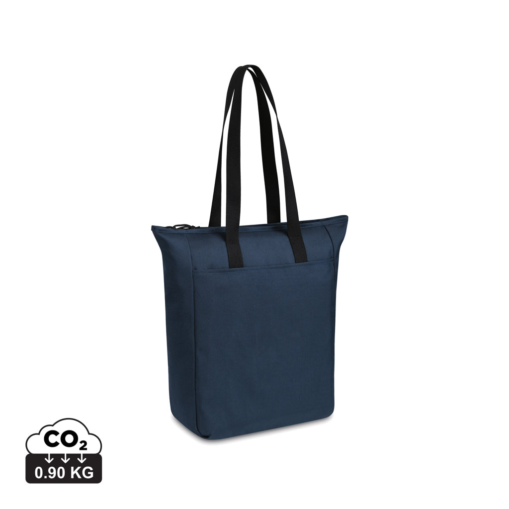 Renew AWARE™ rPET Zippered Tote - Navy