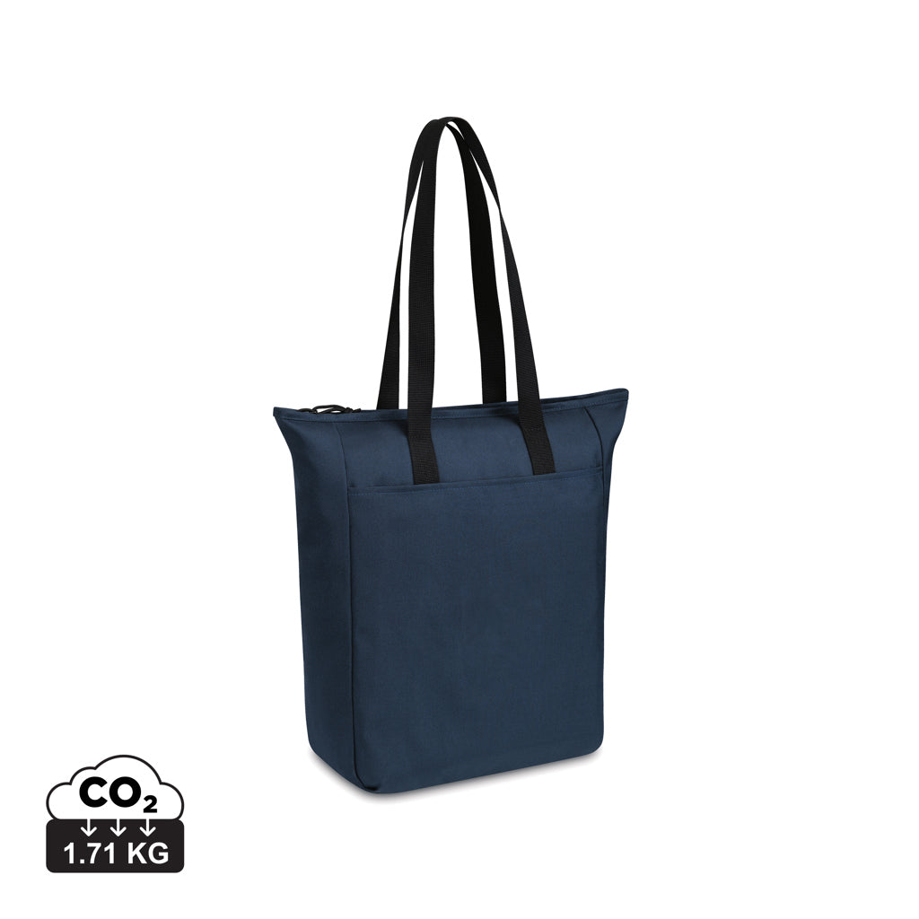 Renew AWARE™ rPET Zippered Tote - Navy