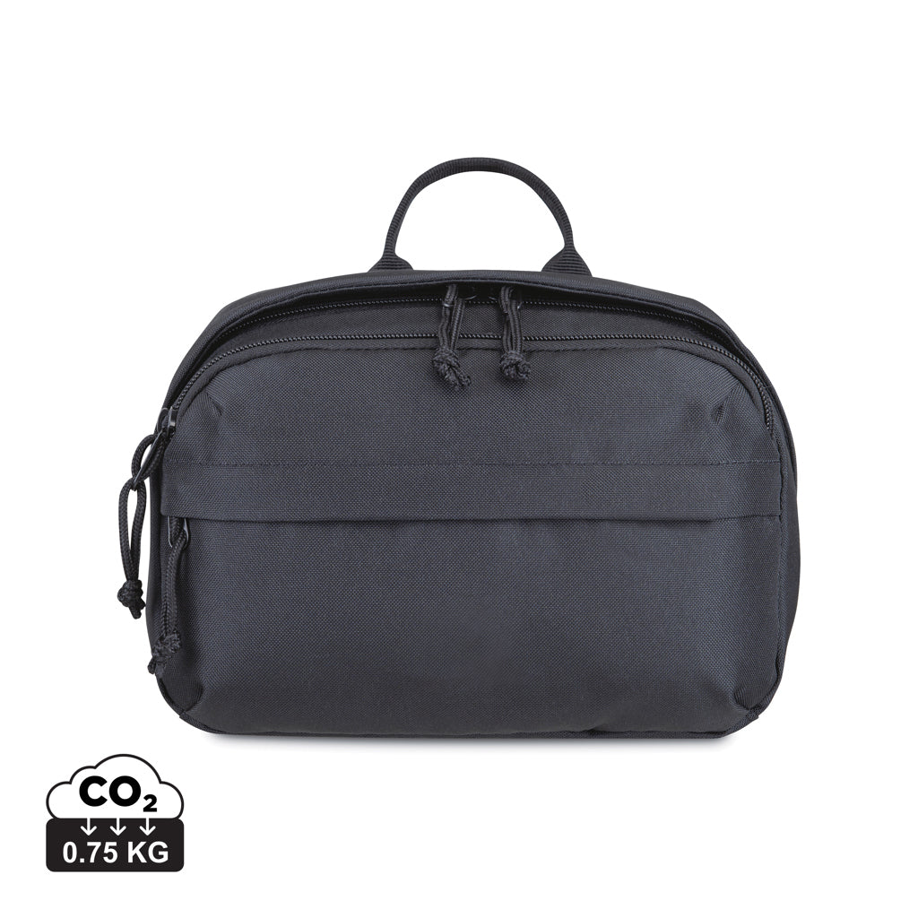 Renew AWARE™ rPET Toiletry Bag - Black