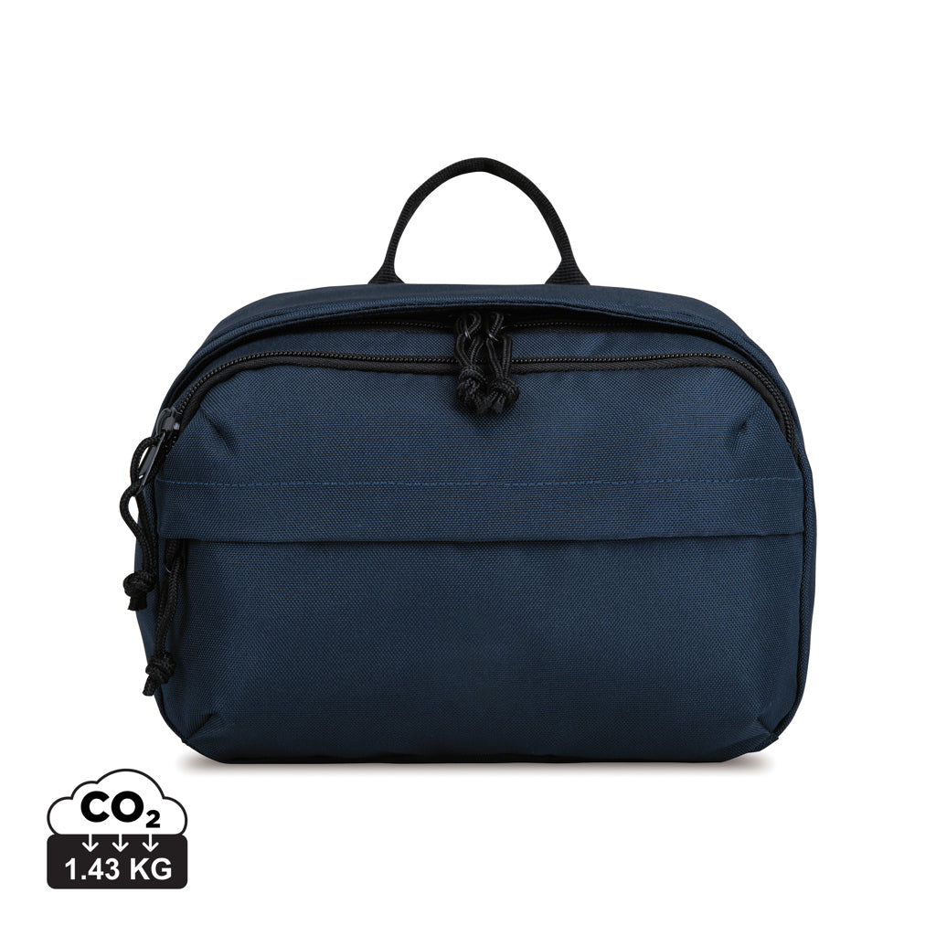Renew AWARE™ rPET Toiletry Bag - Navy
