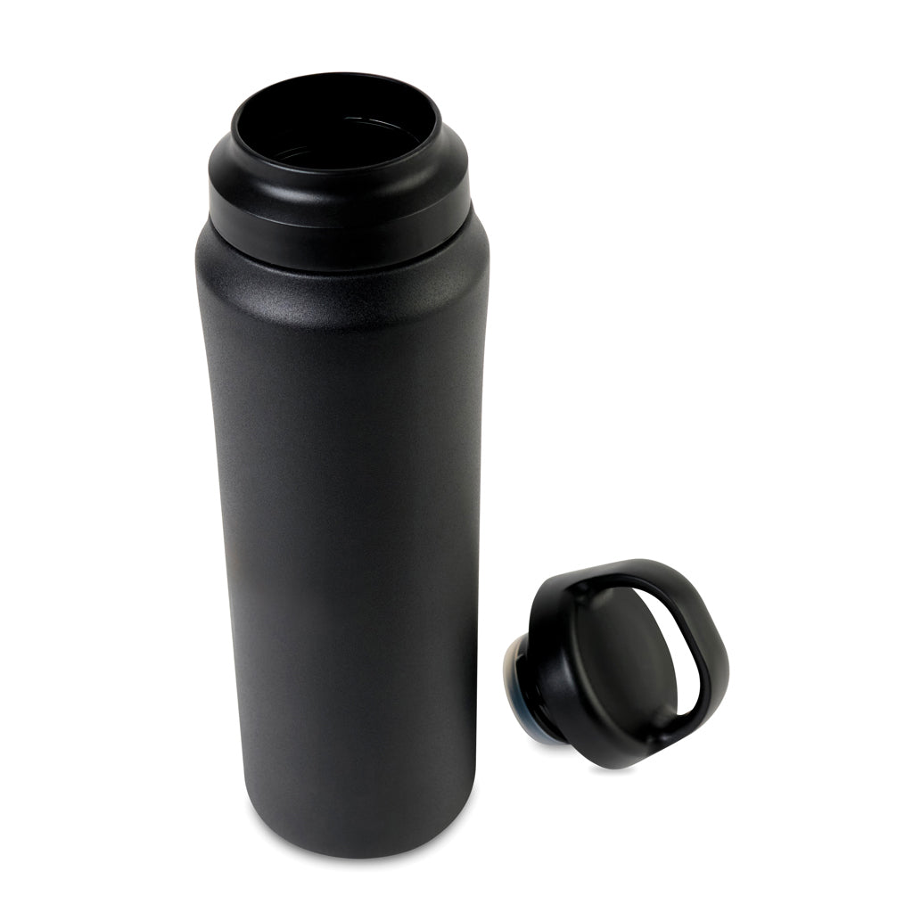 Aviana™ Rowan RCS Recycled Water Bottle 470 ML - Black