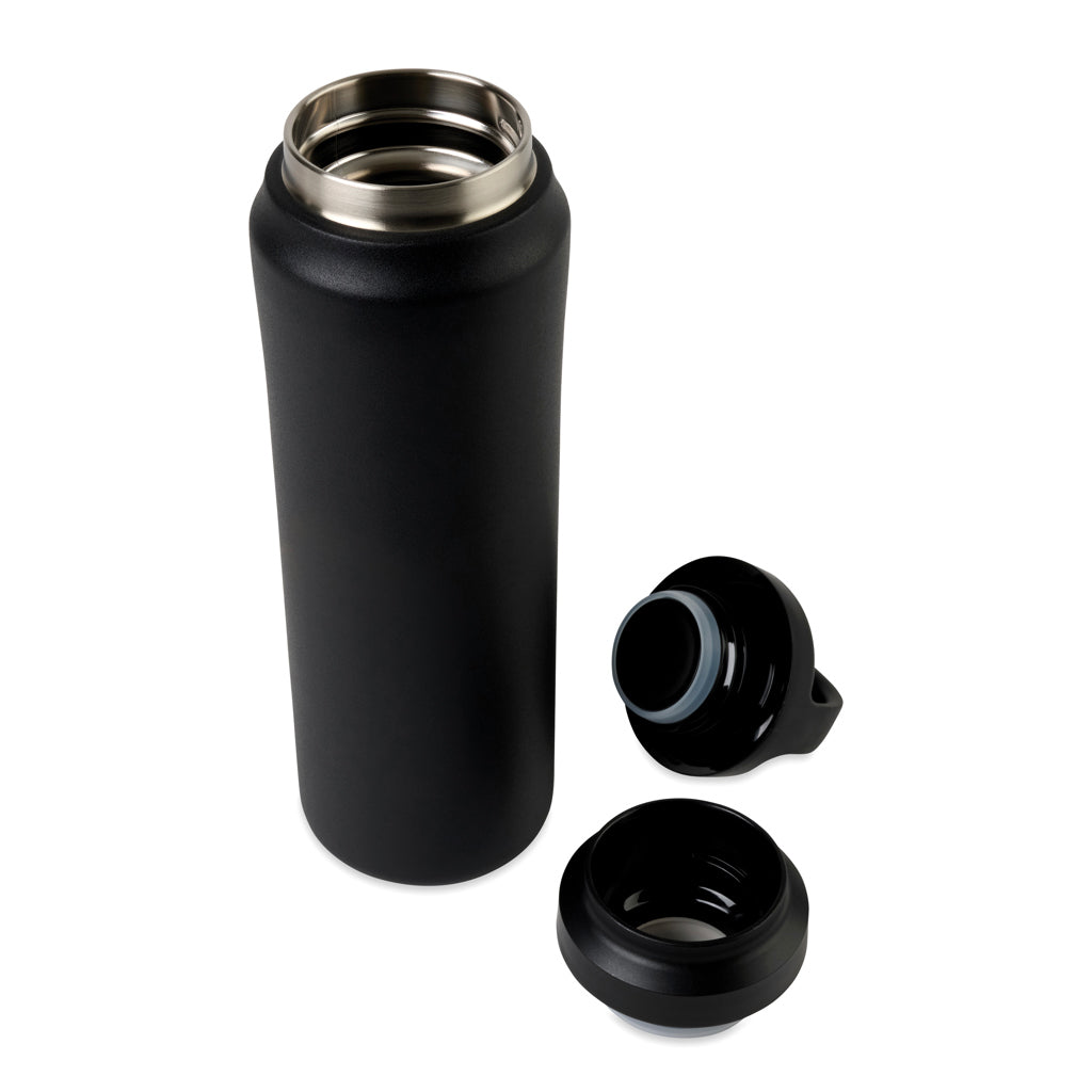 Aviana™ Rowan RCS Recycled Water Bottle 470 ML - Black