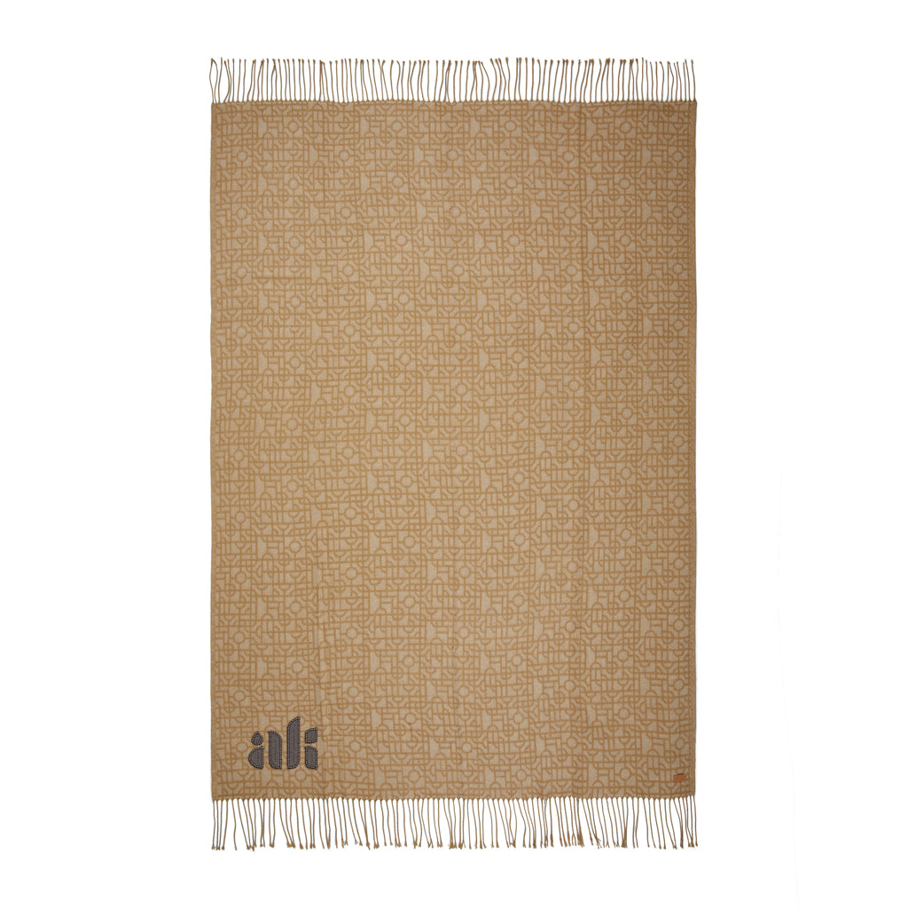 VINGA Verso blanket - Brown