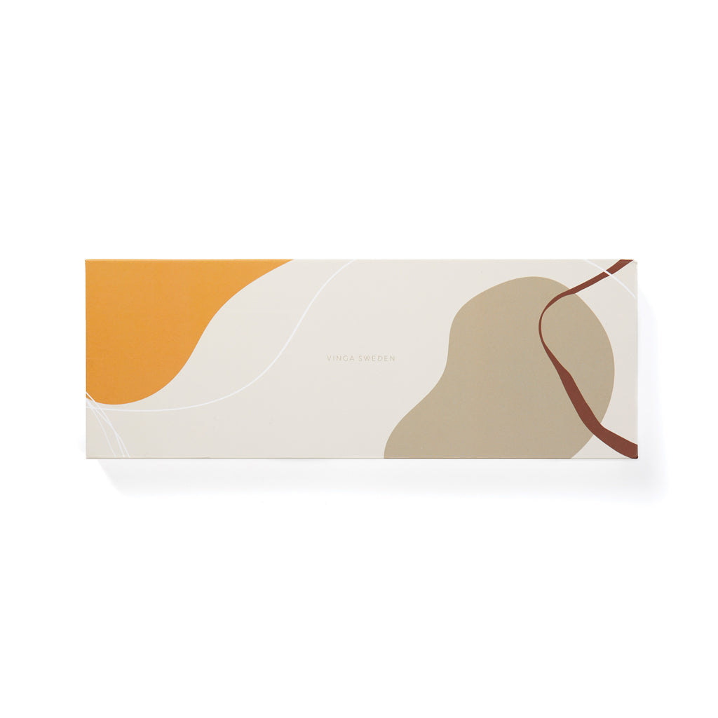 VINGA Retro serving cutlery - Brown