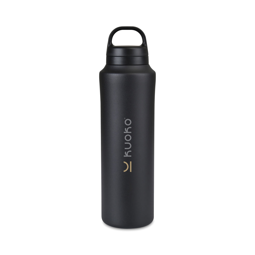 Aviana™ Rowan RCS Recycled Water Bottle 740 ML - Black