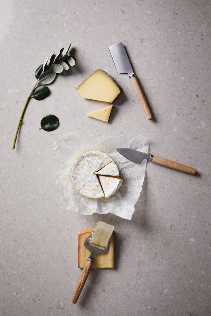 VINGA Retro cheese set - Brown