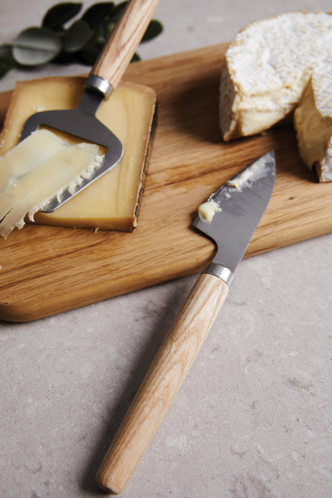 VINGA Retro cheese set - Brown