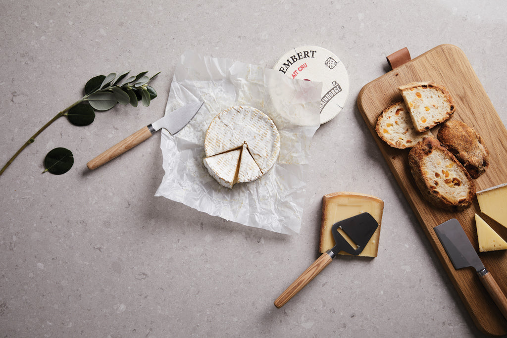 VINGA Retro cheese set - Brown