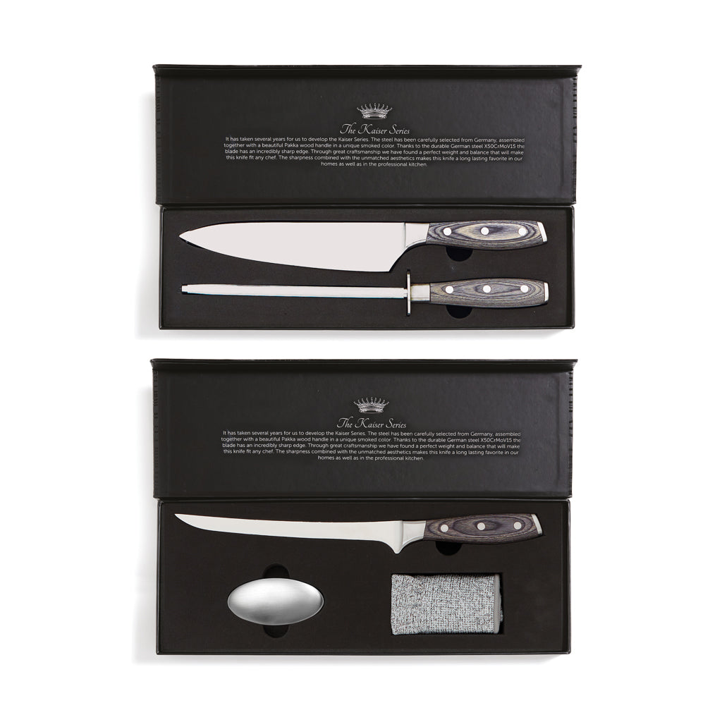 VINGA Kaiser Fillet Set - Steel
