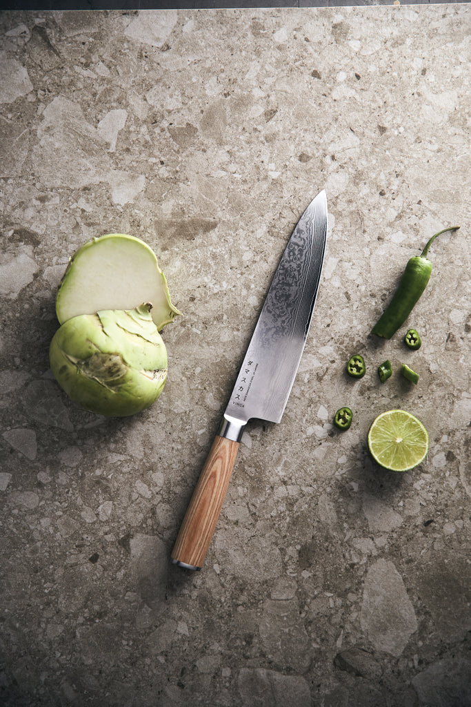 VINGA Hattasan Damascus chef’s edition knife - Steel