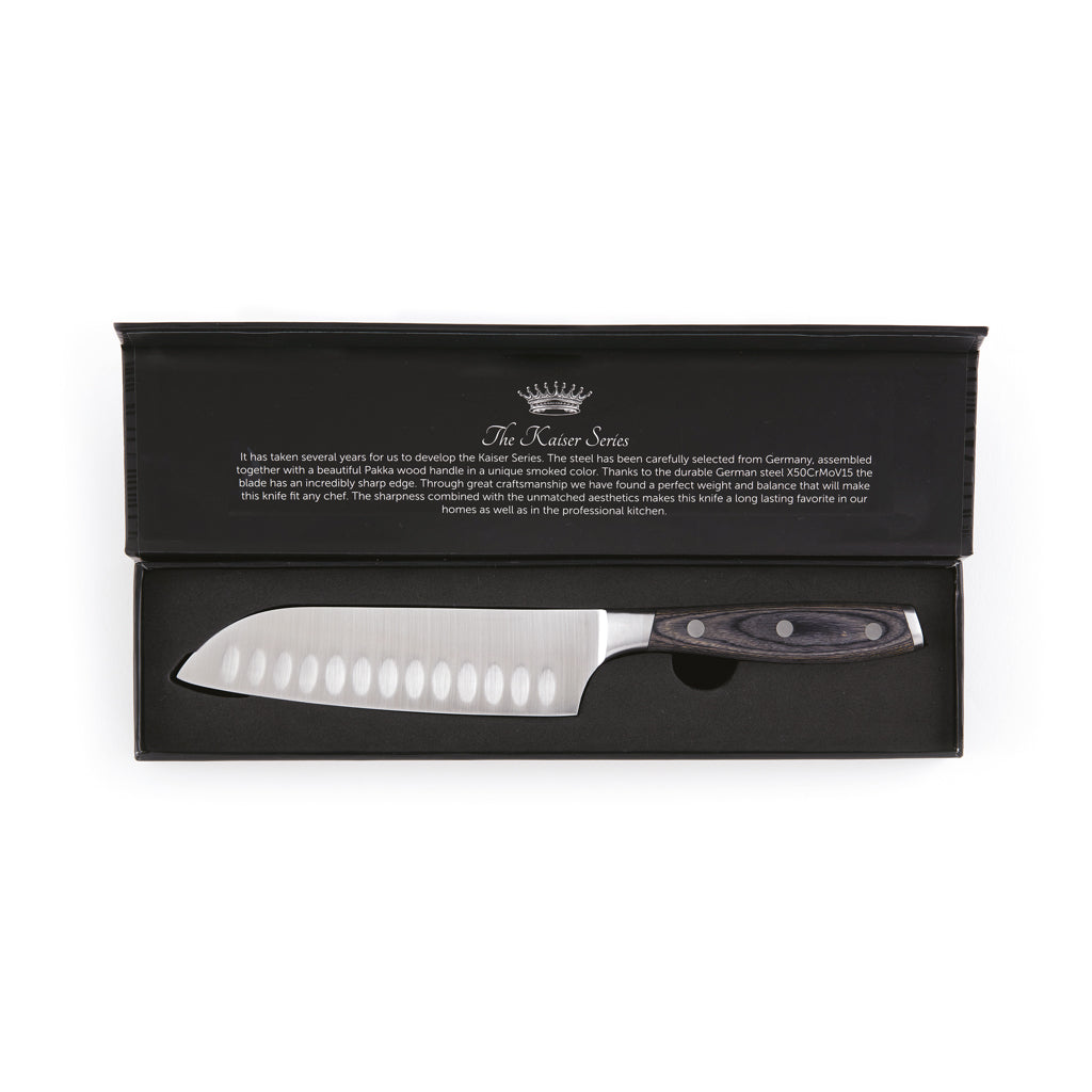 VINGA Kaiser Santoku Knife - Steel