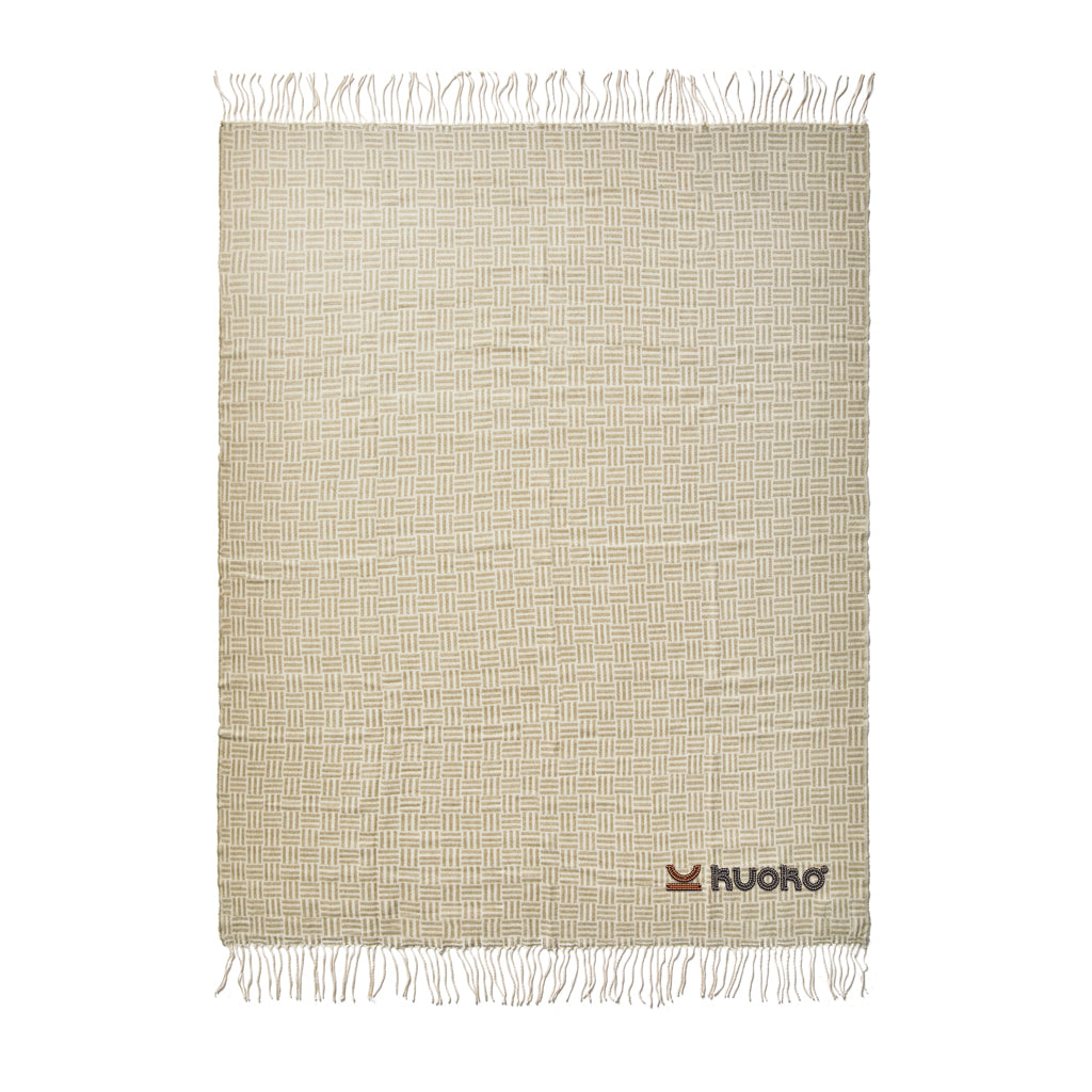 VINGA Lenox blanket - Green