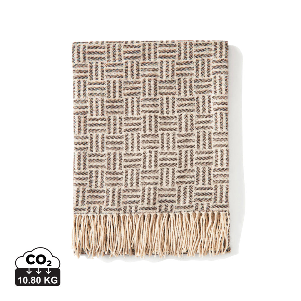 VINGA Lenox blanket - Black