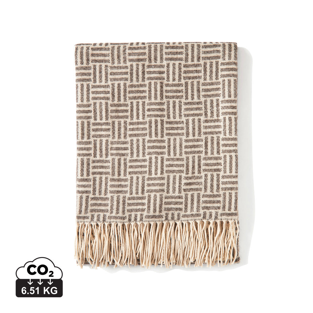 VINGA Lenox blanket - Black