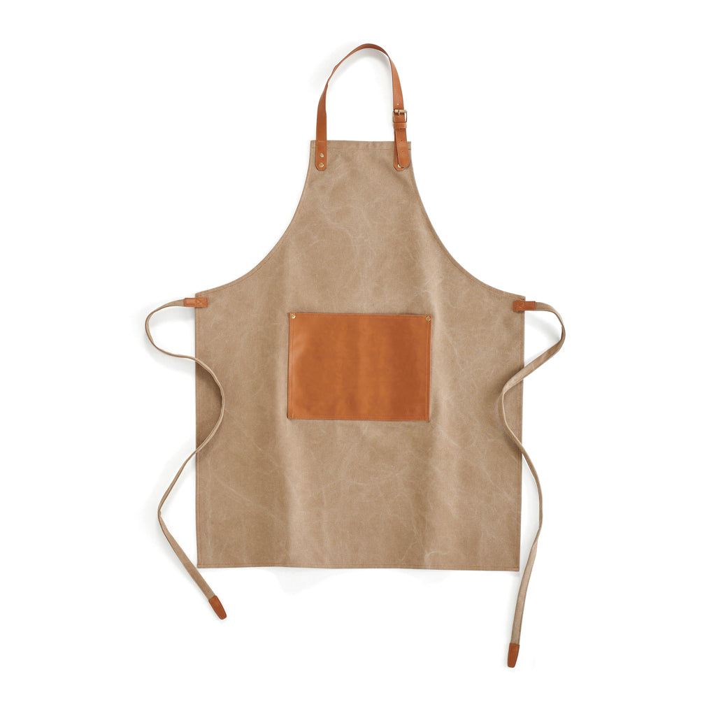 VINGA Asado Apron - Brown