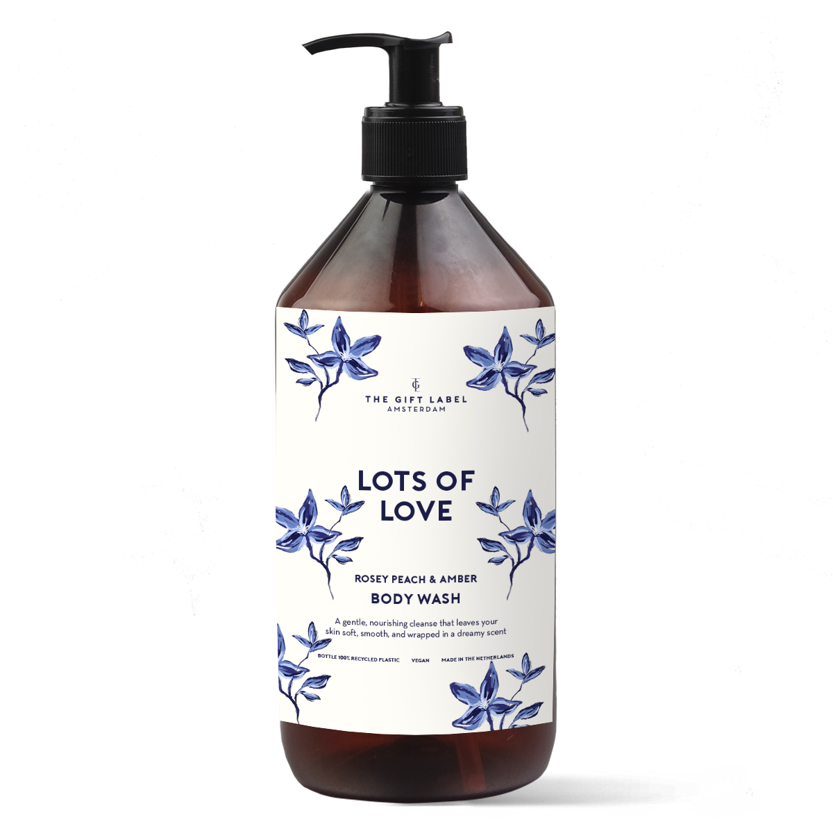 The Gift Label Body Wash 1000 ml – Lots of Love