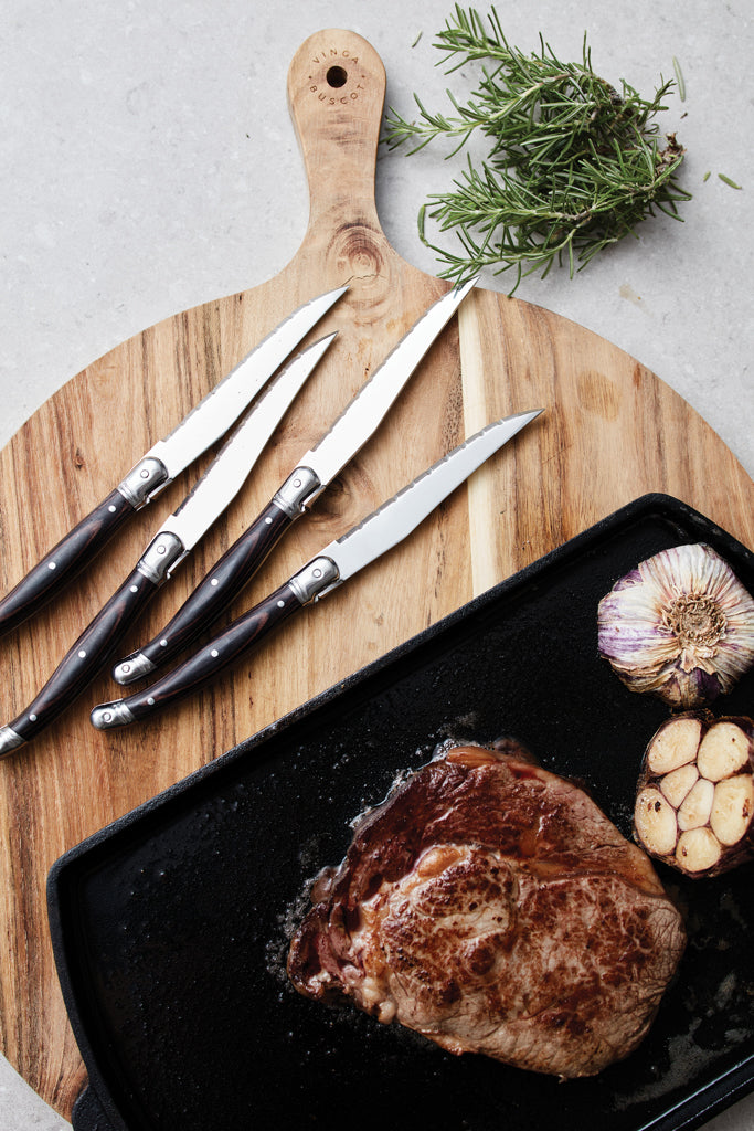 VINGA Gigaro meat knives - Steel