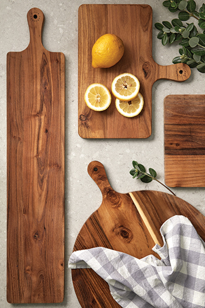 VINGA Buscot horizontal serving board - Brown