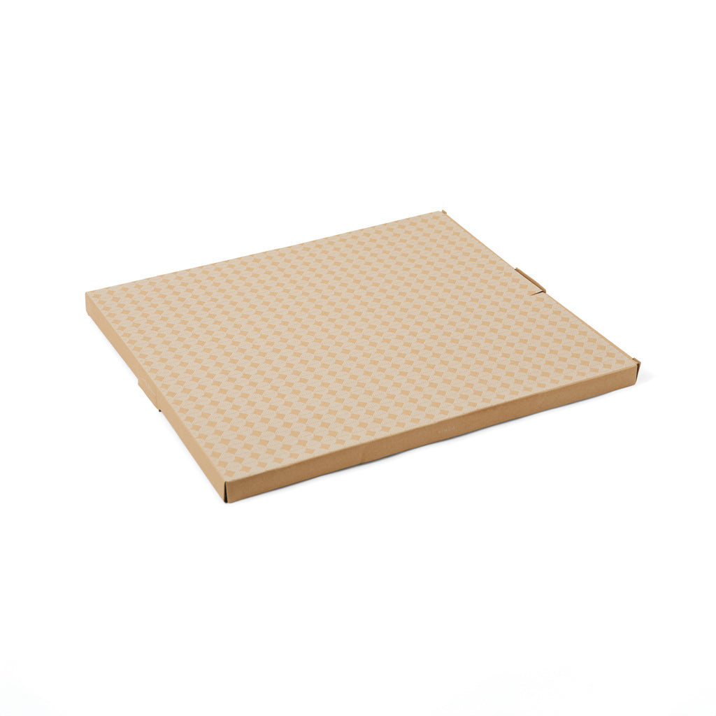 VINGA Buscot Round Serving Board - Brown