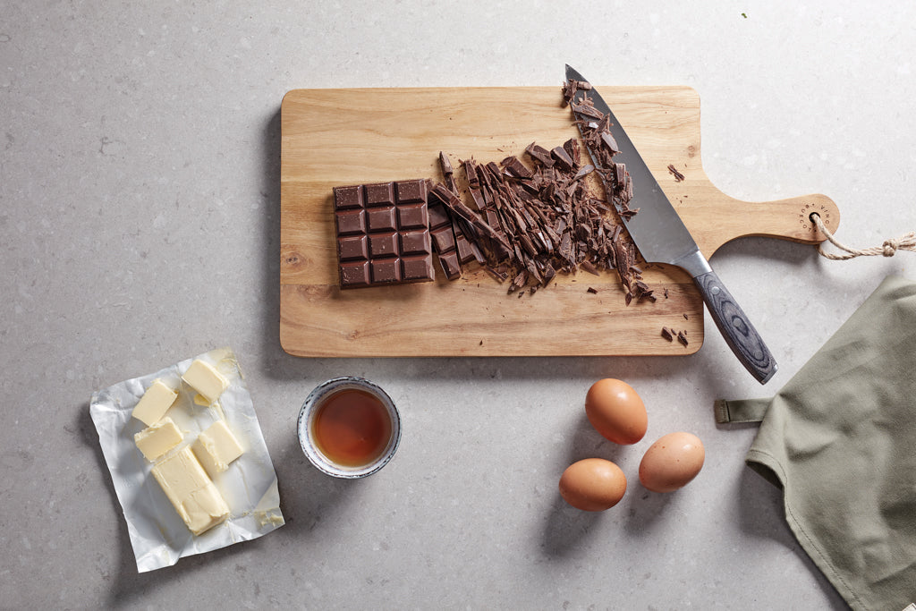 VINGA Buscot Rectangular Serving Board - Brown