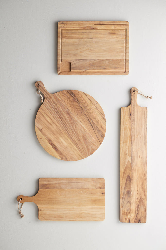 VINGA Buscot Rectangular Serving Board - Brown