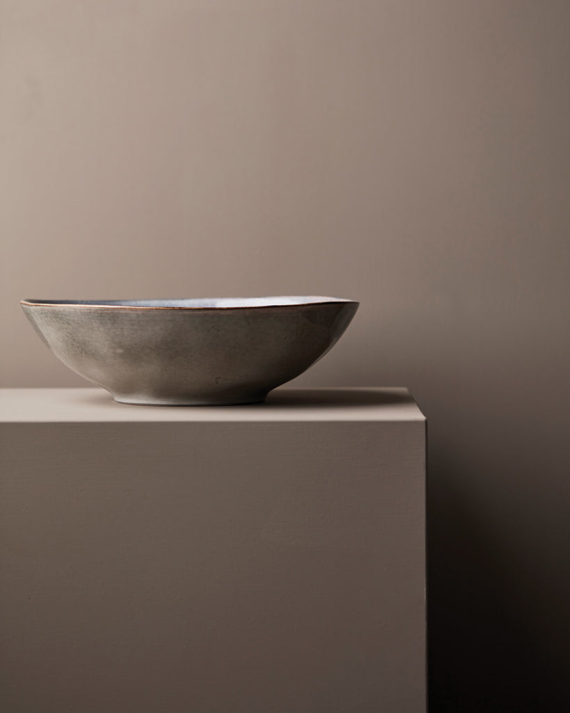 VINGA Nomimono deep bowl, 30 cm - Beige