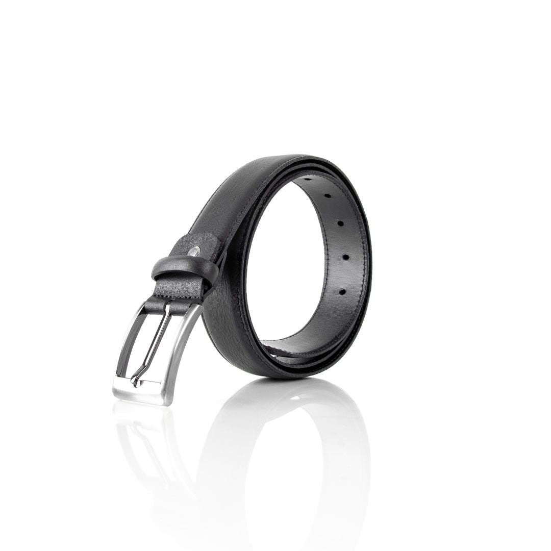 Hero Leather Belt - Indigo