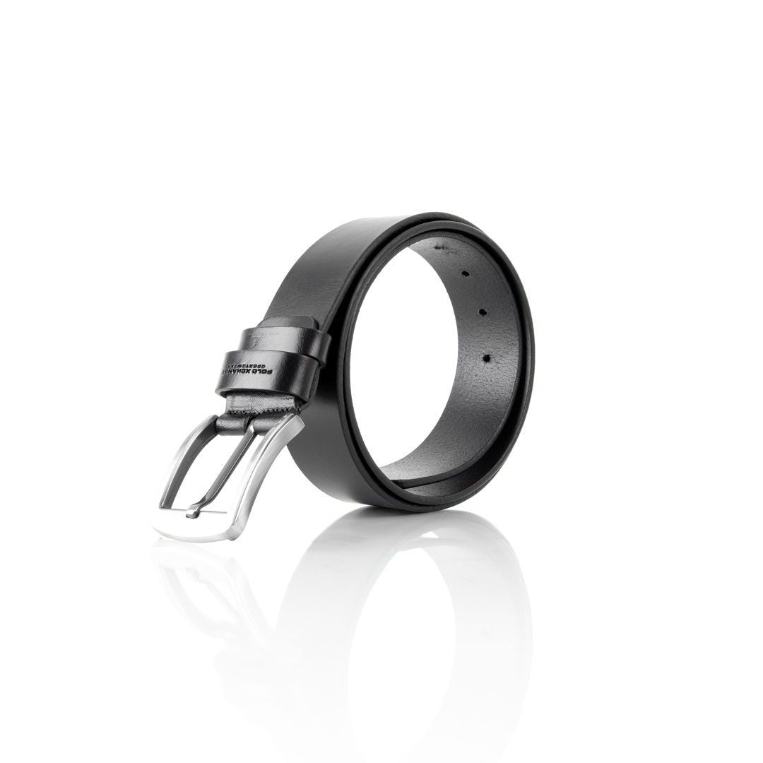 Nux Leather Belt - Indigo