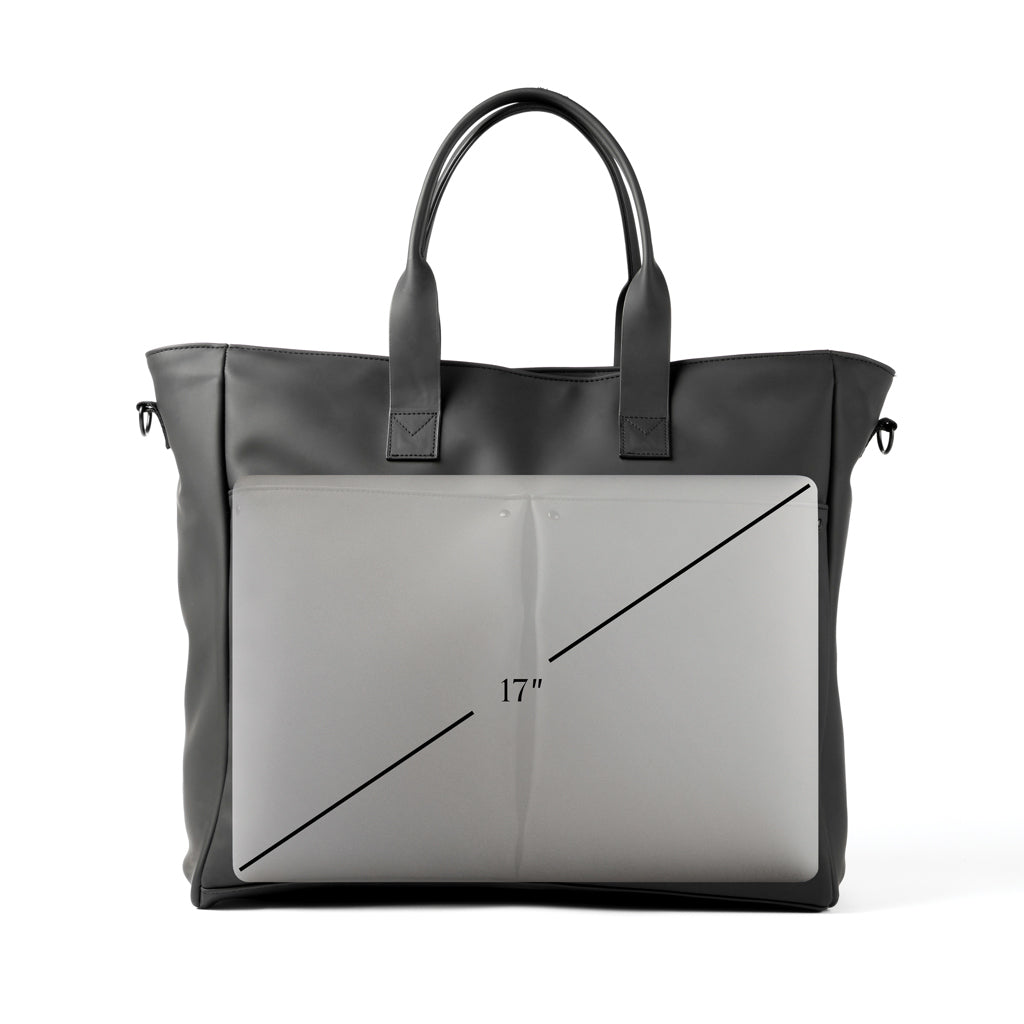 VINGA Baltimore hybrid office bag - Black