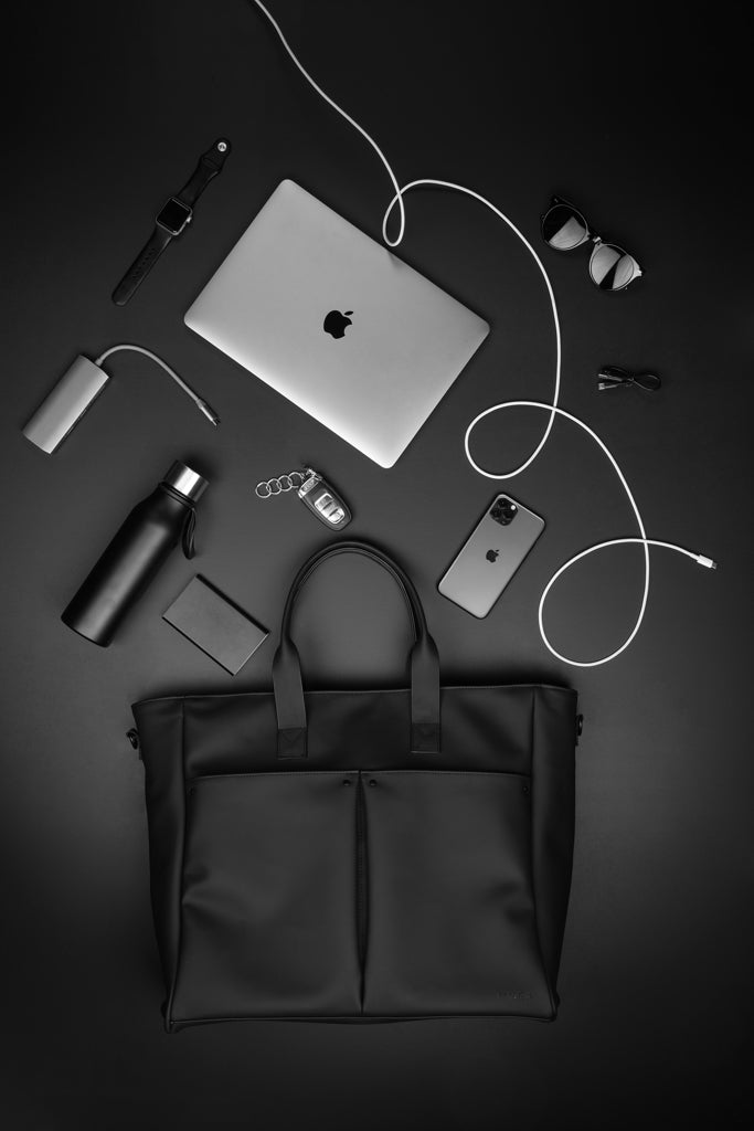 VINGA Baltimore hybrid office bag - Black