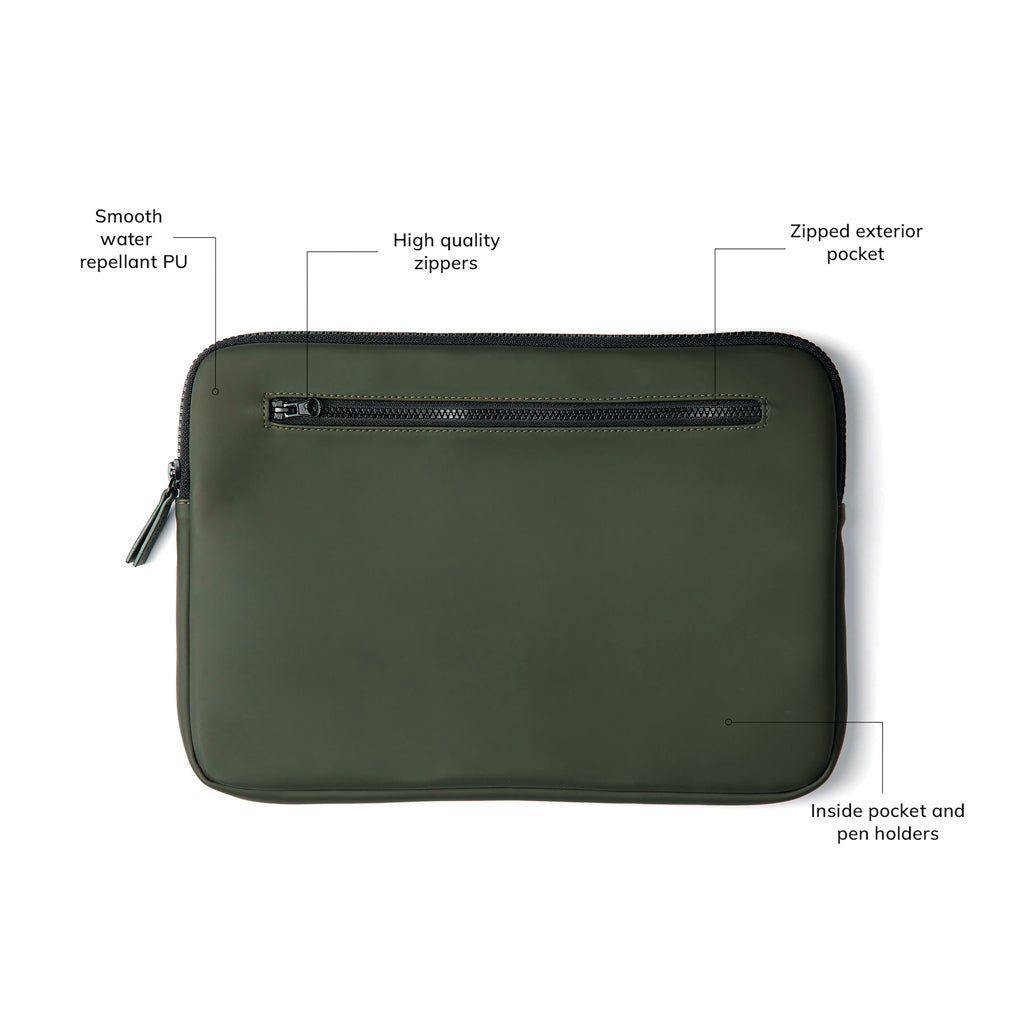 VINGA Baltimore laptop case 14' - Green