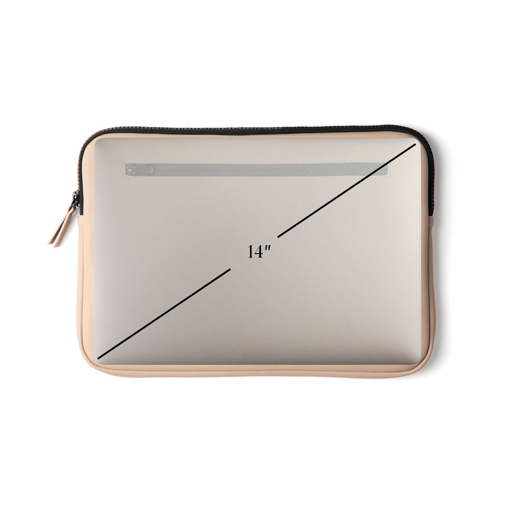 VINGA Baltimore laptop case 14' - Greige
