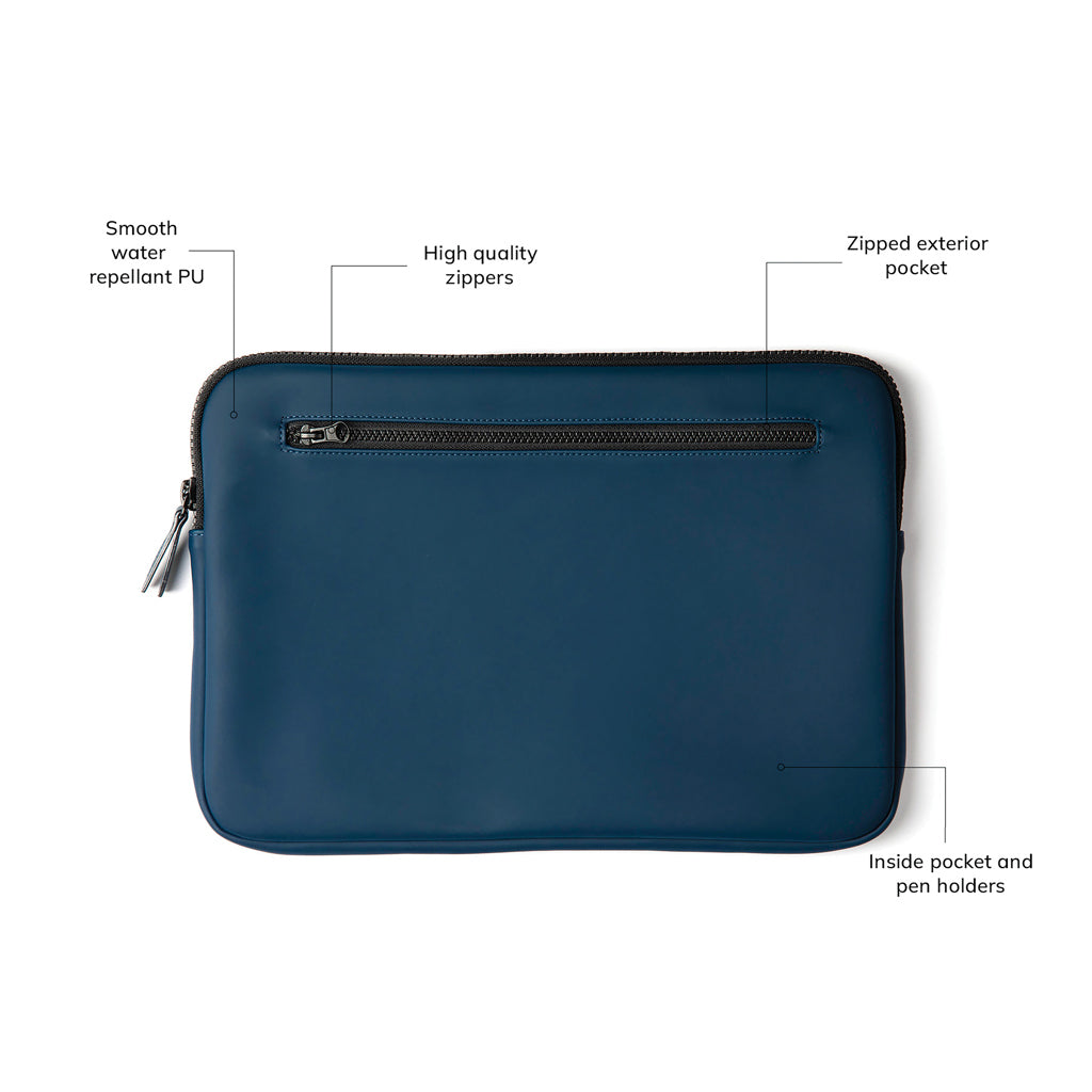 VINGA Baltimore laptop case 14' - Navy