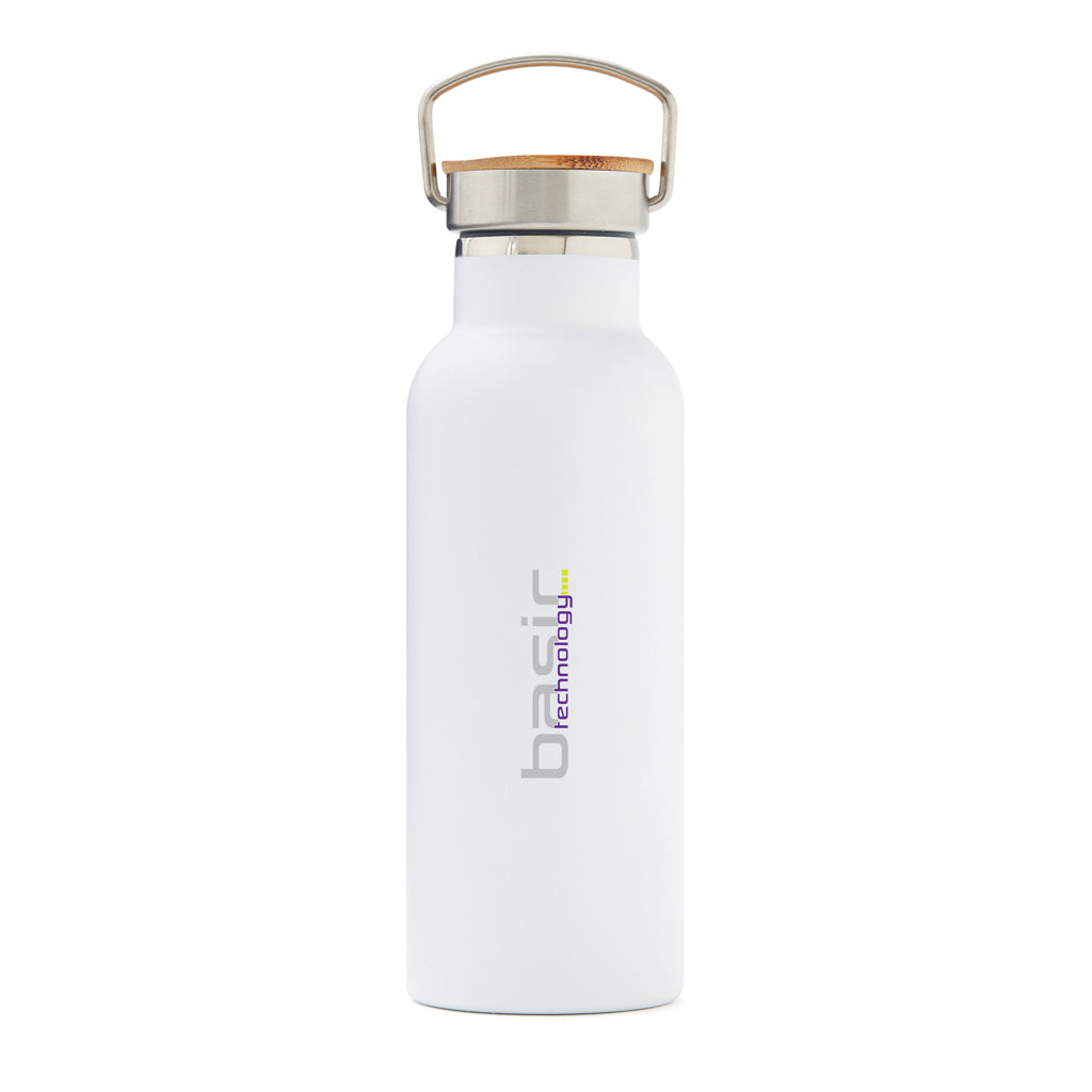 VINGA Miles Thermos Bottle 500 ml - White