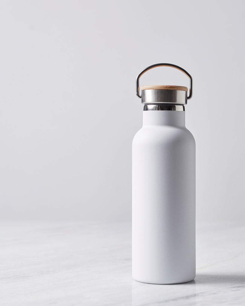 VINGA Miles Thermos Bottle 500 ml - White
