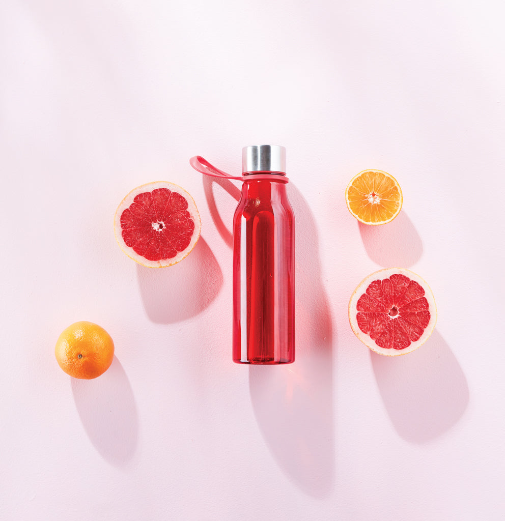 VINGA Lean tritan water bottle 600 ML - Red
