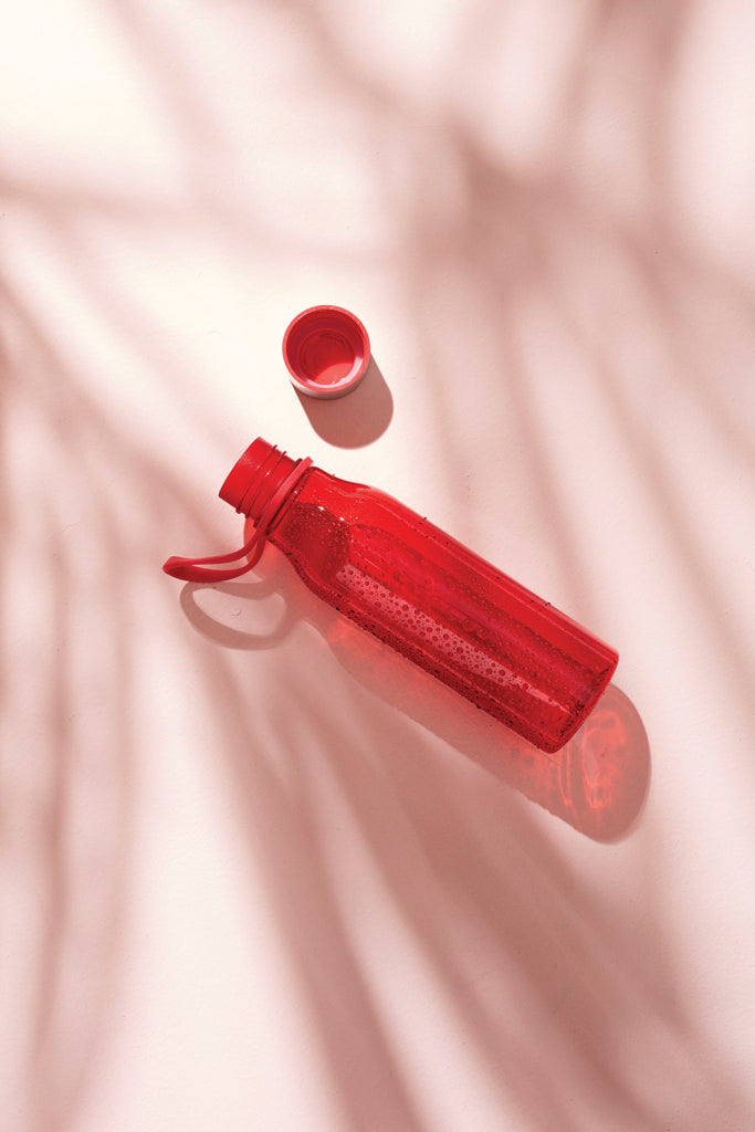 VINGA Lean tritan water bottle 600 ML - Red
