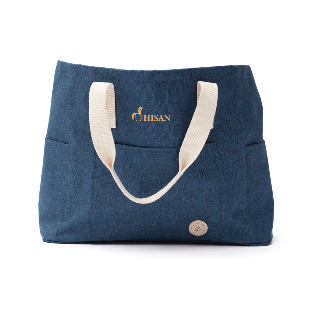 VINGA Sortino beach bag - Blue