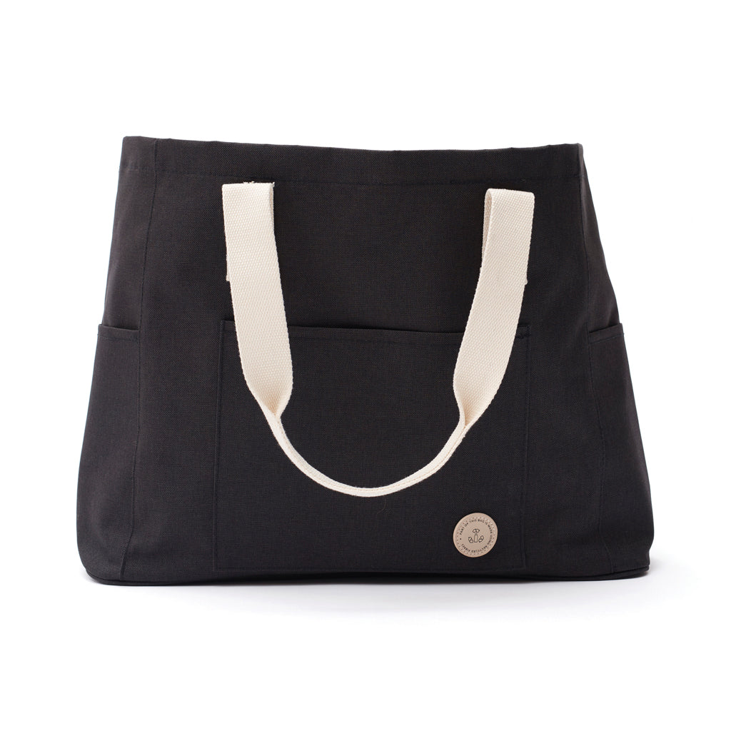 VINGA Sortino beach bag - Black