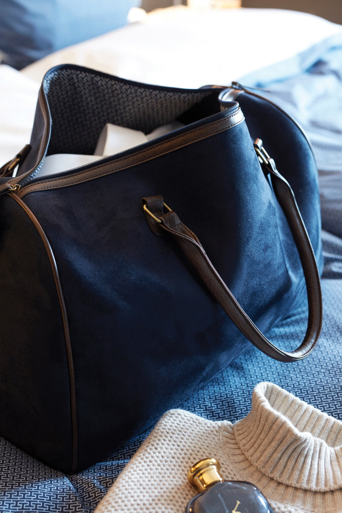 VINGA Hunton Weekend Bag - Blue