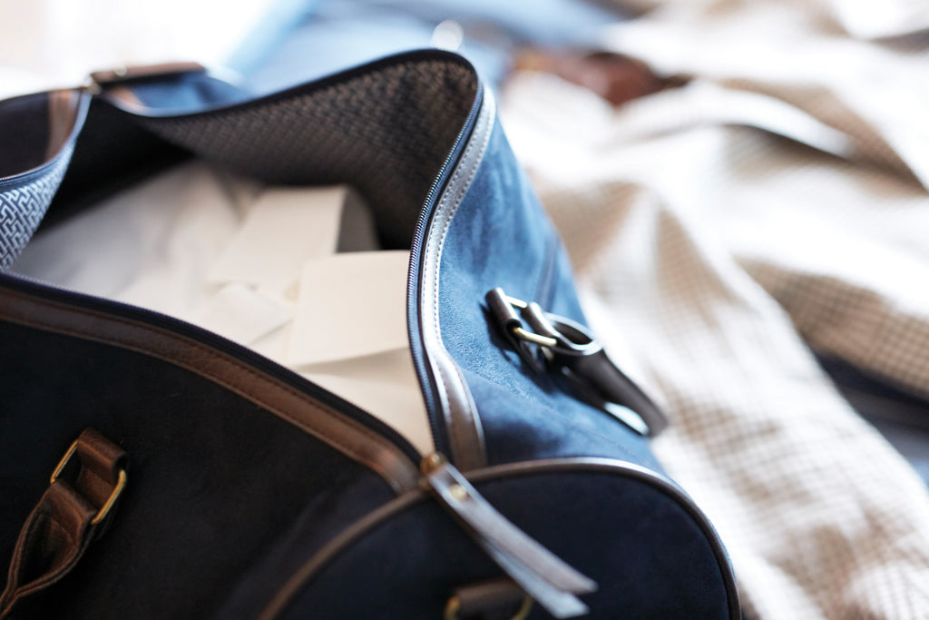 VINGA Hunton Weekend Bag - Blue