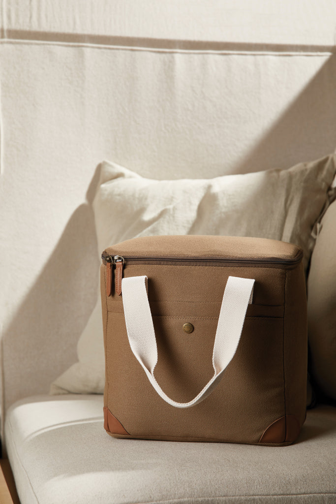 VINGA Sloane RPET Cooler bag - Brown