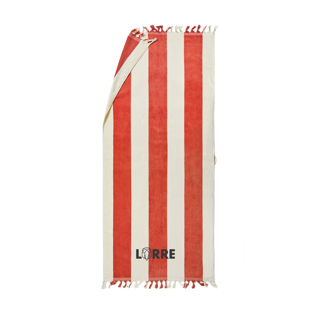 VINGA Valmer beach towel - Red