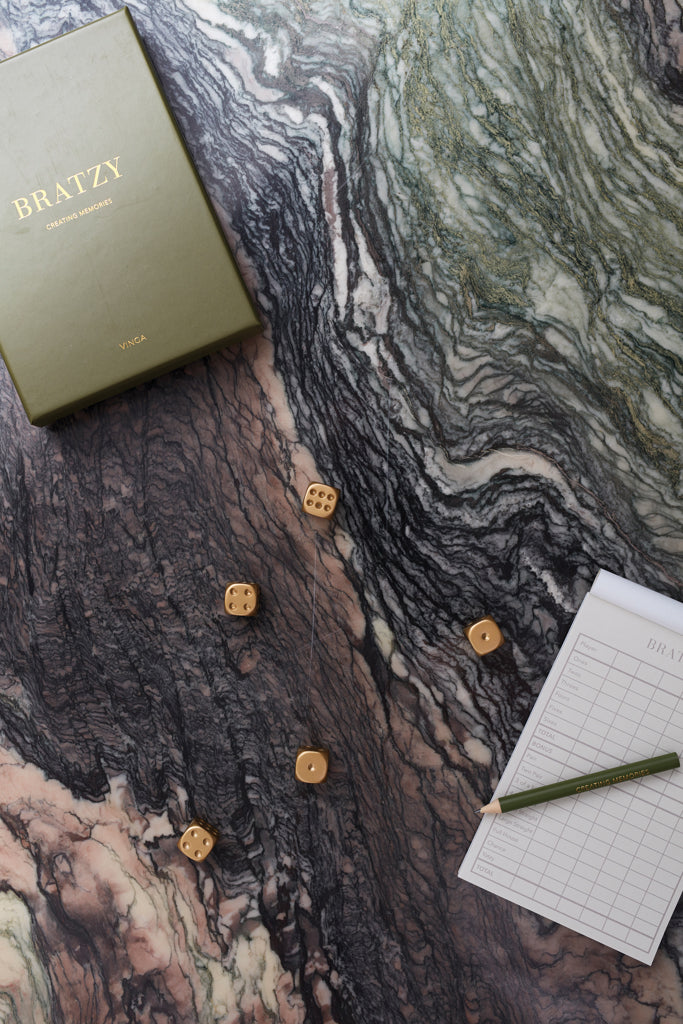 VINGA Bratzy Coffee Table Game - Green