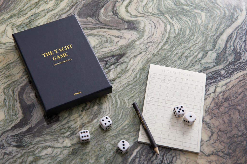 VINGA The Yacht Coffee Table Game - Navy